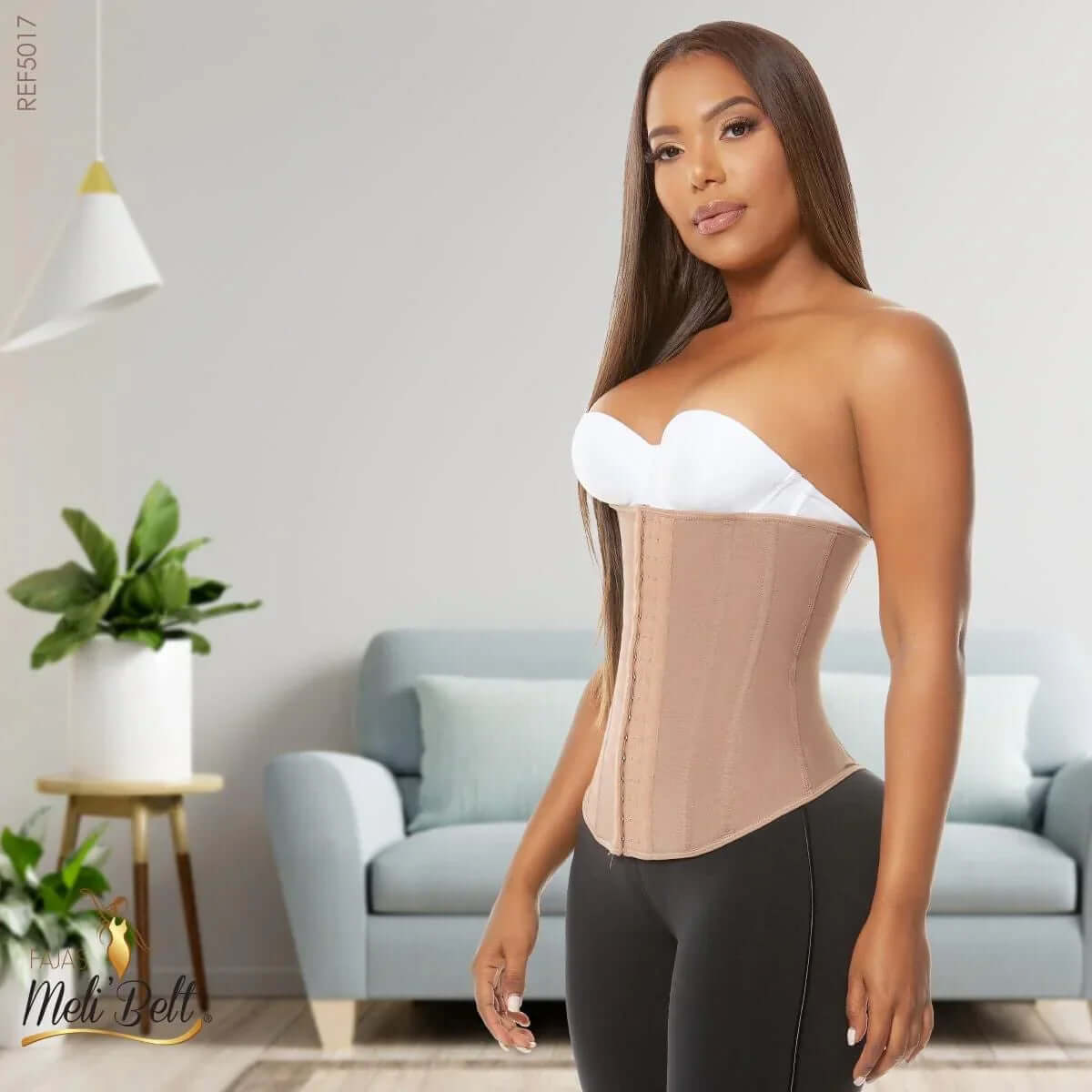 5017 Powernet Waist Trainer - Firm Compression for a Sculpted Waist