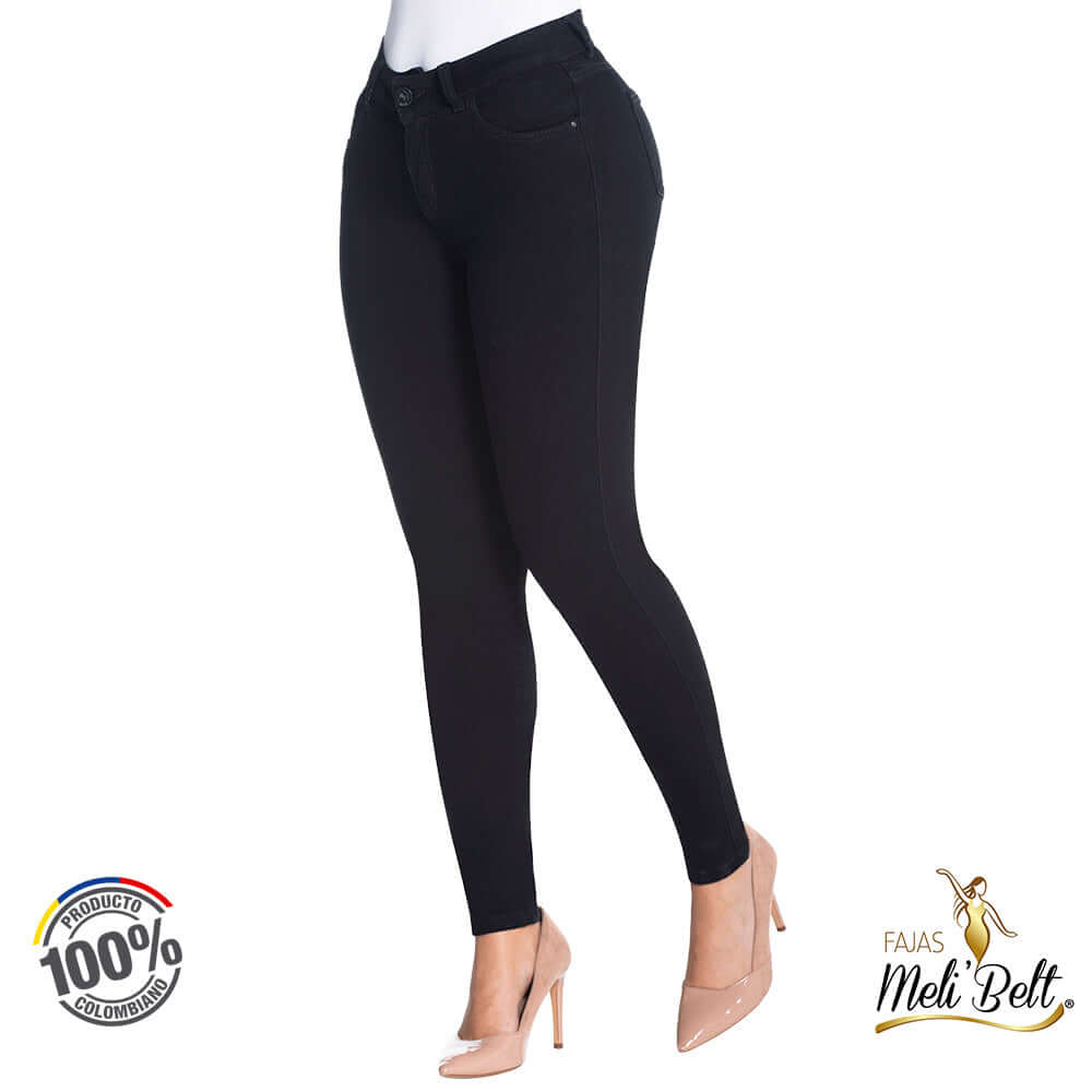 Light blue JEANS 569 with buttock lift, 100% Colombian fabric.